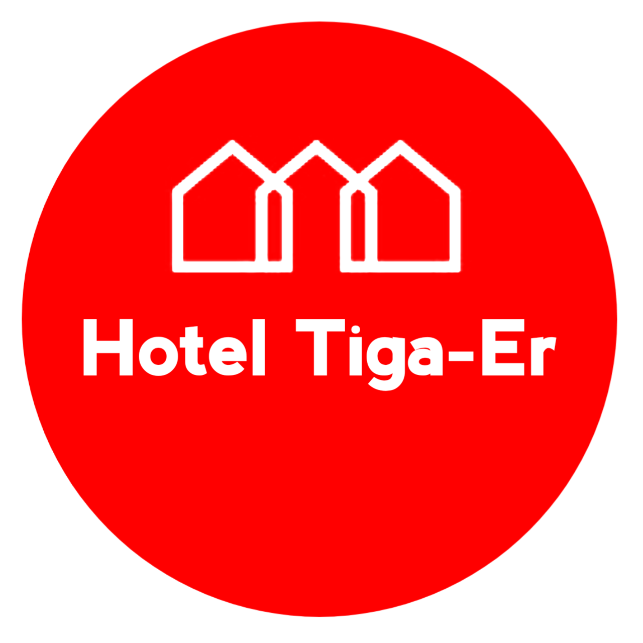 Logo Hotel Tiga-Er Syariah Karawang dengan desain elegan dan islami